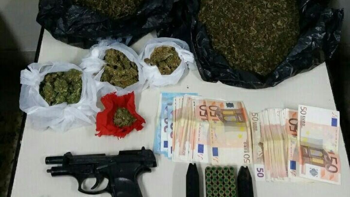 Ένοπλος Αλβανός διακινούσε χασίς στην Καβάλα