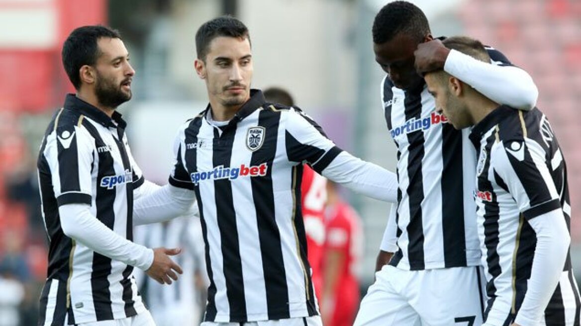 Πανσερραϊκός – ΠΑΟΚ 0-3: Νίκησε εύκολα όταν βρήκε ρυθμό