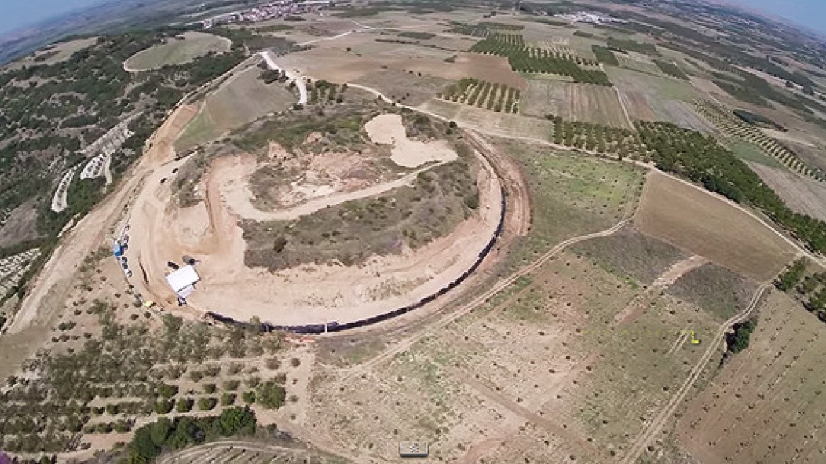 New monument believed to be below Amphipolis Tomb complex