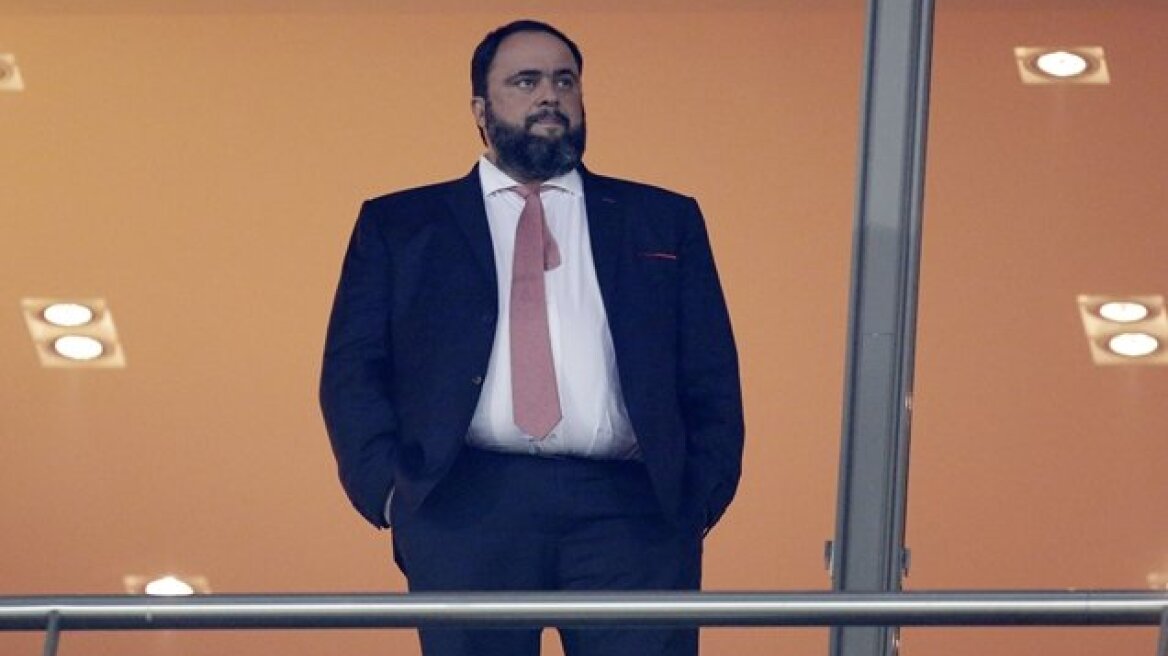 Στα αποδυτήρια ο... φορτωμένος Μαρινάκης!