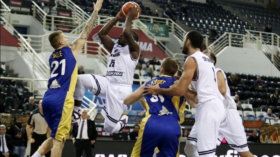 ΠΑΟΚ-Βέντσπιλς 85-81: Πήρε οξυγόνο στην παράταση