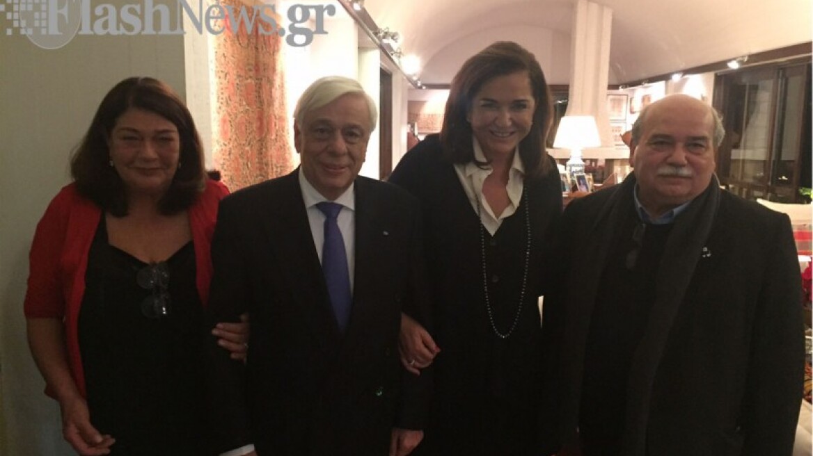 Φωτογραφίες: Στην βίλα του Κωνσταντίνου Μητσοτάκη στα Χανιά δείπνησε ο Π.Παυλόπουλος