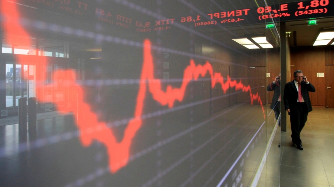Χρηματιστήριο Αθηνών: Πτώση 1,26% και άνοδος της απόδοσης των ομολόγων  