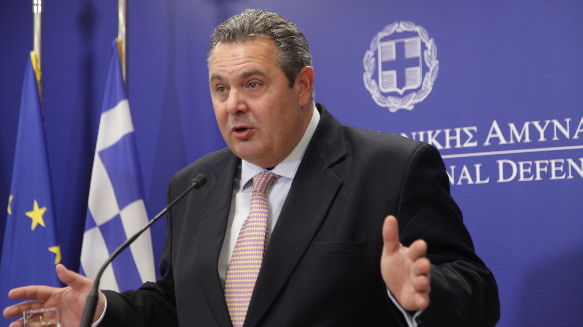 Καμμένος: Ανησυχώ για το ενδεχόμενο «ατυχήματος» στο Αιγαίο