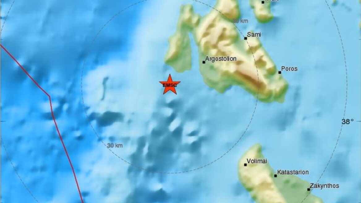 3.5 tremor hits Kefalonia