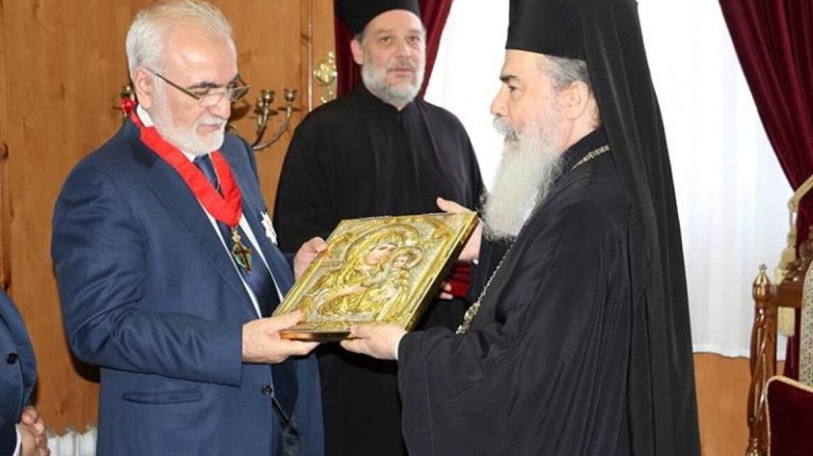 Πρέσβης του Πατριαρχείου Ιεροσολύμων ο Ιβάν Σαββίδης