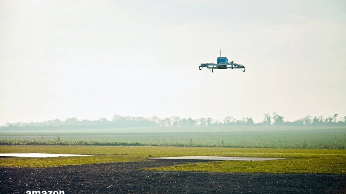   Amazon: Παράδοση με drone στην πόρτα σας εντός 30 λεπτών!