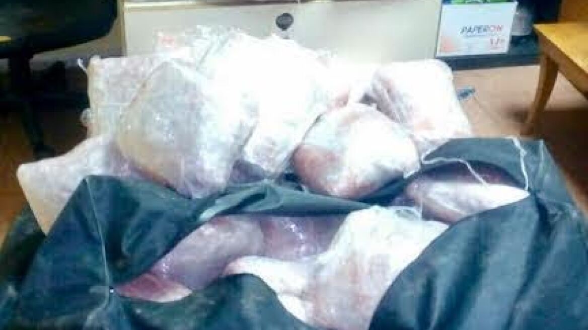 Ιωάννινα: Αλβανός οδηγός φορτηγού μετέφερε 135 κιλά χασίς