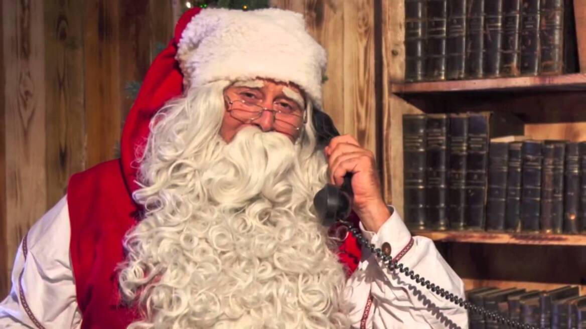 Φέτος τα παιδιά σας θα μιλήσουν ζωντανά με τον Άγιο Βασίλη!