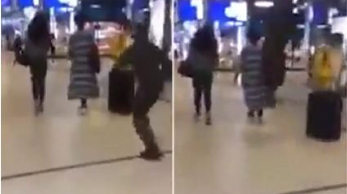 Νέα επίθεση σοκ: Άγνωστος κλωτσά στην πλάτη γυναίκα σε εμπορικό κέντρο