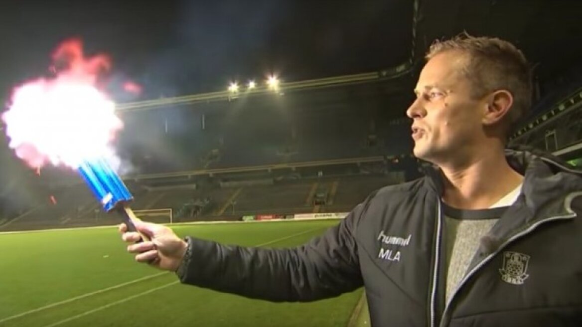 Βίντεο: Ο... μαγικός πυρσός της Μπρόντμπι!