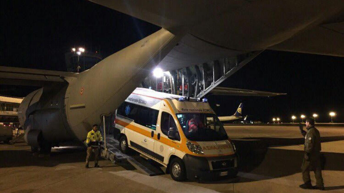 Τρίχρονος μεταφέρθηκε εσπευσμένα στην Ιταλία για πιθανή μεταμόσχευση καρδιάς