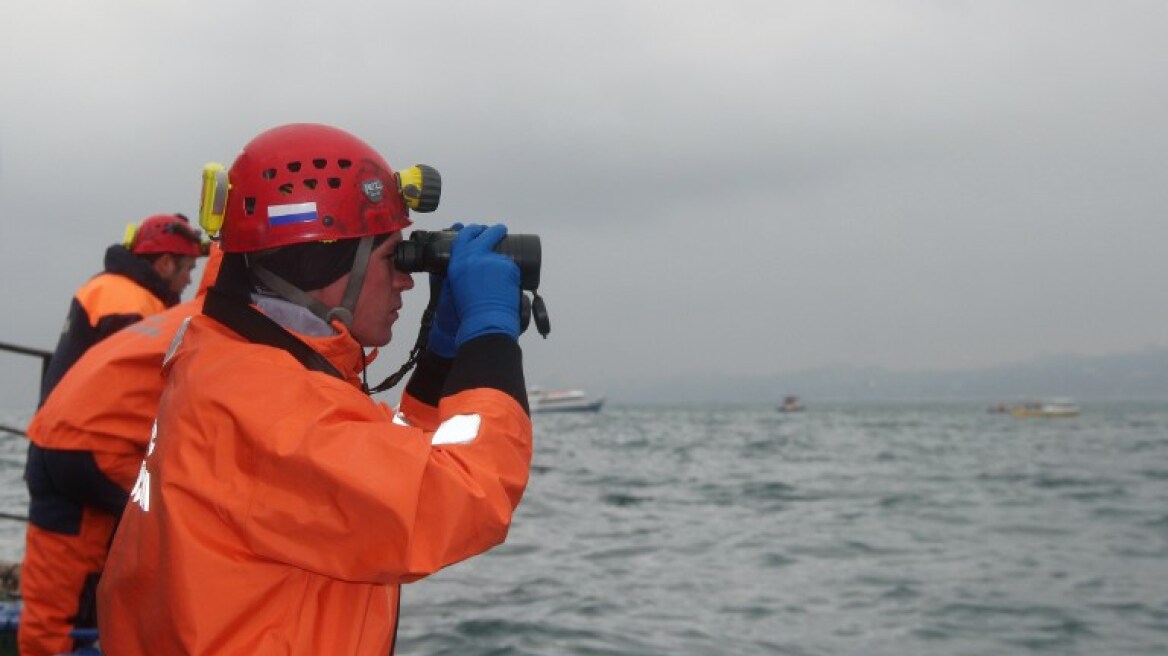 The Tupolev’s tail section has been found along with three more bodies
