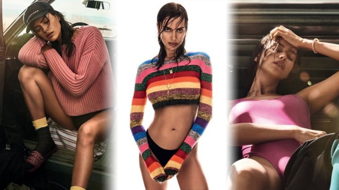 Irina Shayk: Φωτογραφίζεται και δείχνει την κοιλίτσα της  