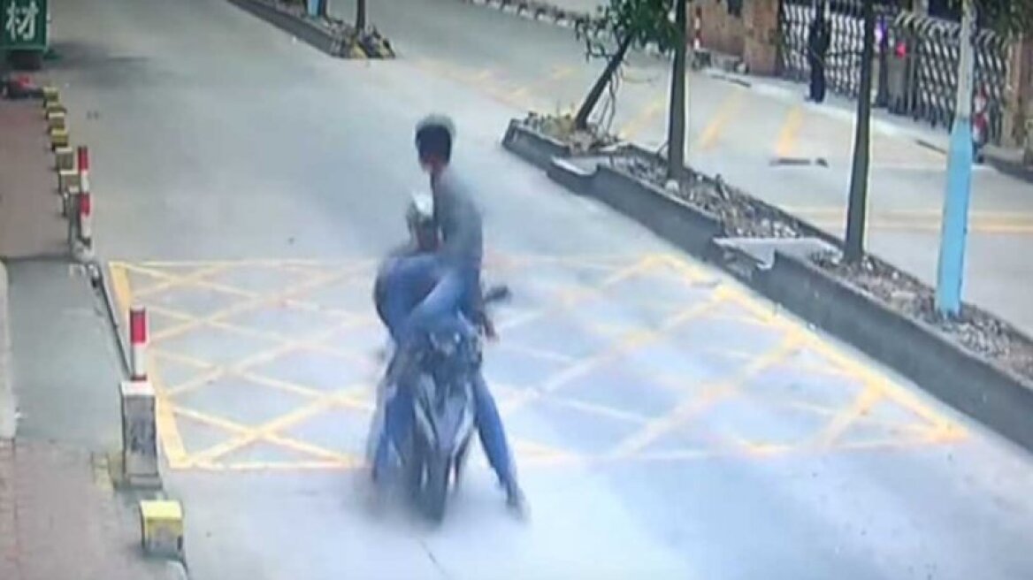 Κινηματογραφική ακινητοποίηση κλέφτη από φορτηγατζή