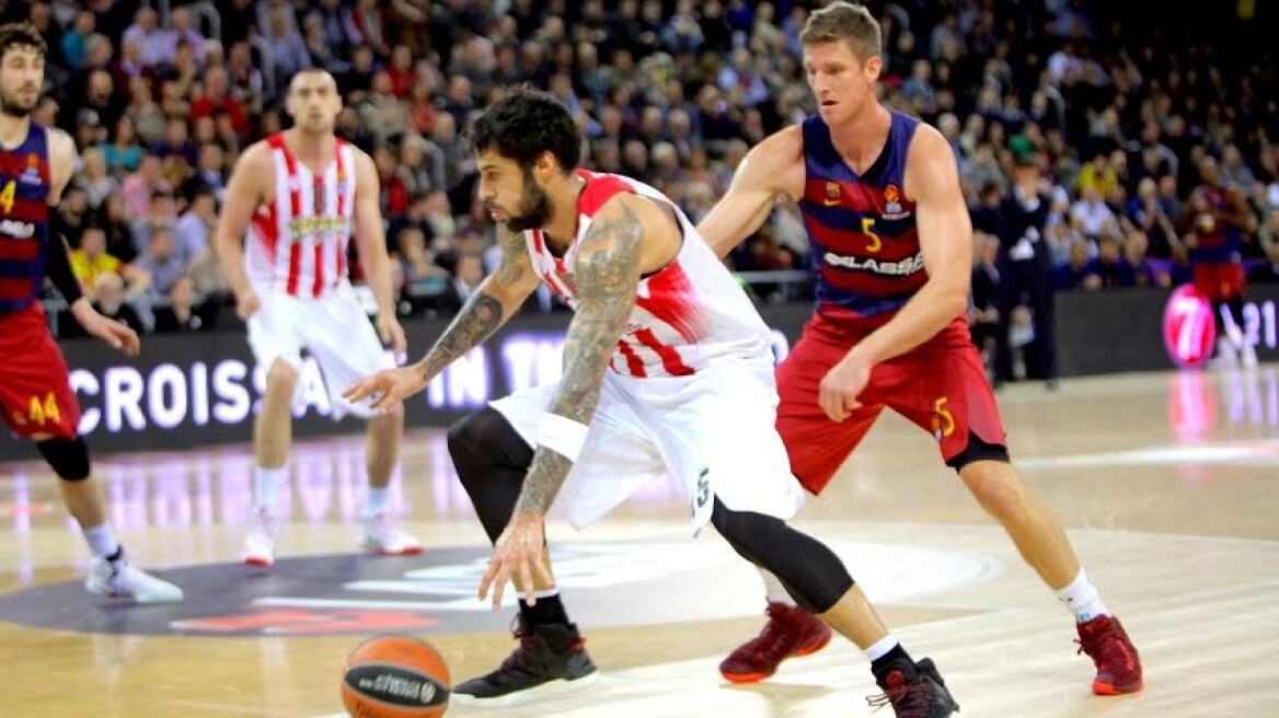 Τεράστια νίκη του Ολυμπιακού στη Βαρκελώνη με 69-67!