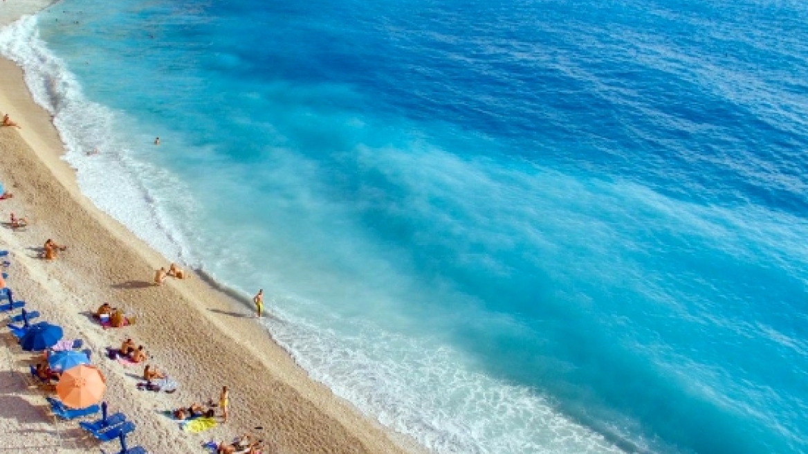 T+L: Egremnoi beach in Lefkada bluest in the world