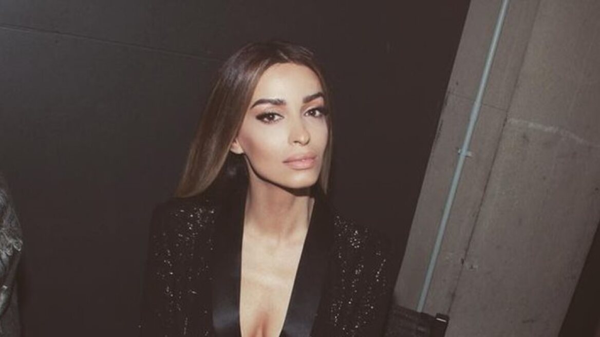 Sexy Eleni Foureira shows off her dances moves (video)