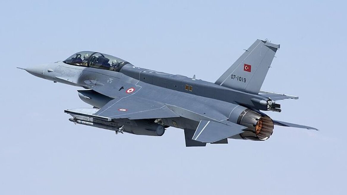 Turkish air-force violates Greek airspace again