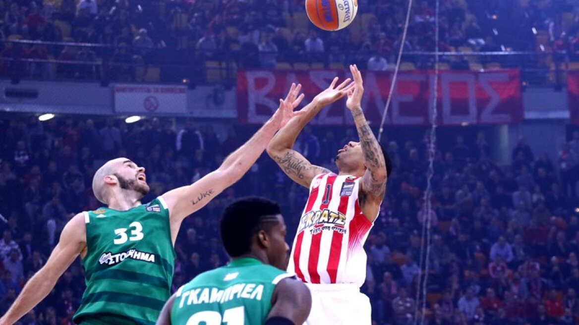 Panathinaikos defeat Olympiakos (77-67) in basketball cup derby
