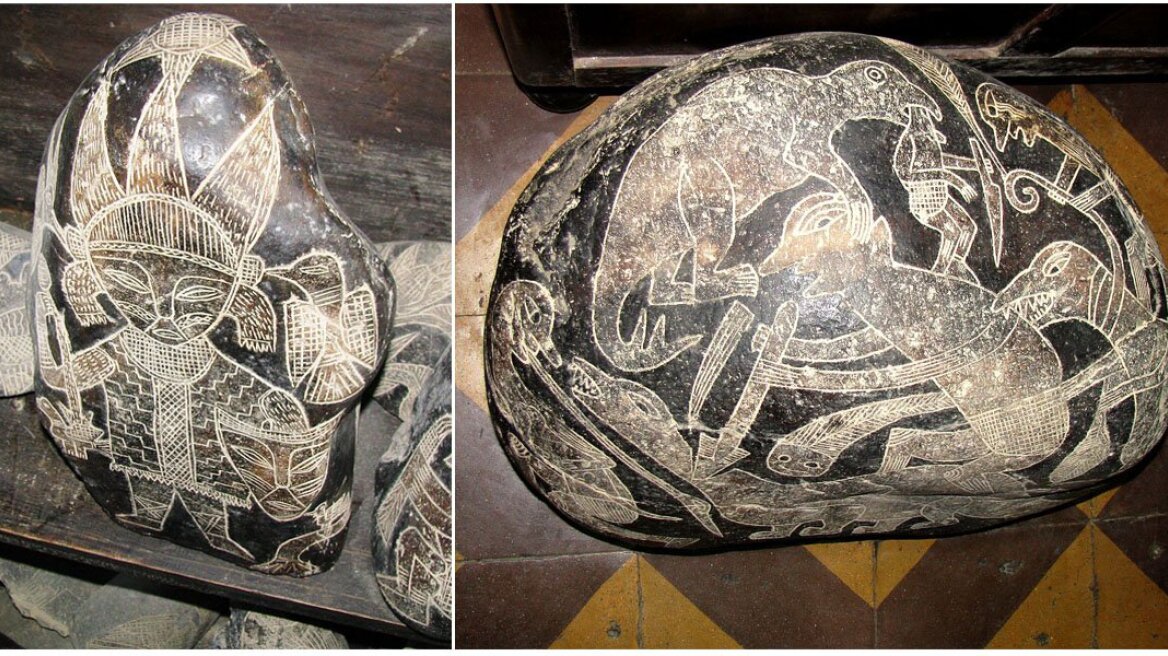 The enigmatic Ica Stones that contain ancient depictions of dinosaurs