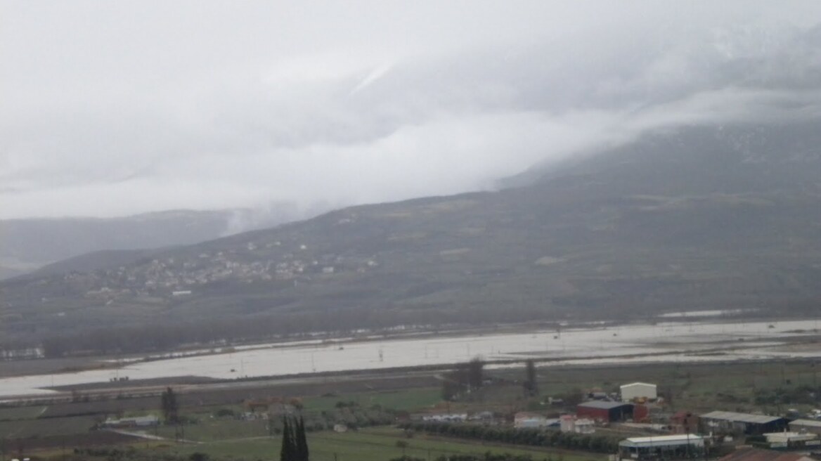«Κόκκινος συναγερμός» για πλημμύρες στον Σπερχειό