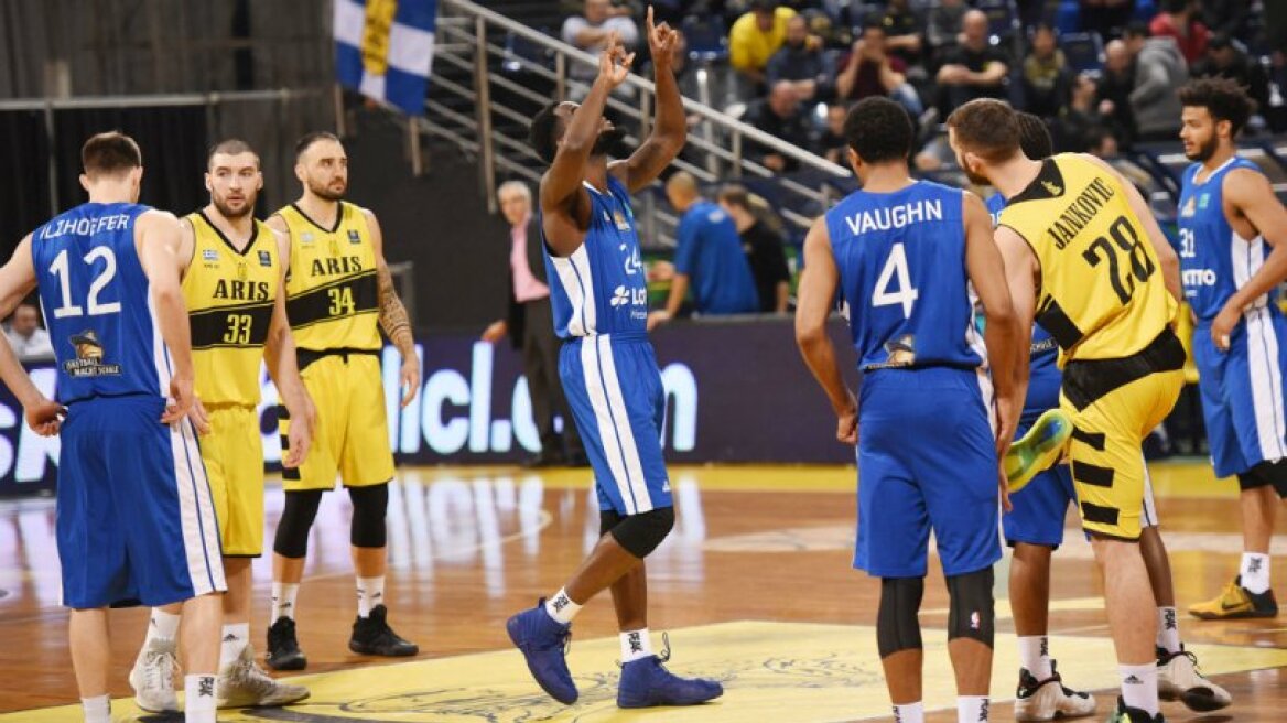 Champions League: Εντός έδρας ήττα του Άρη 64-58 από τους Σκάιλαϊνερς