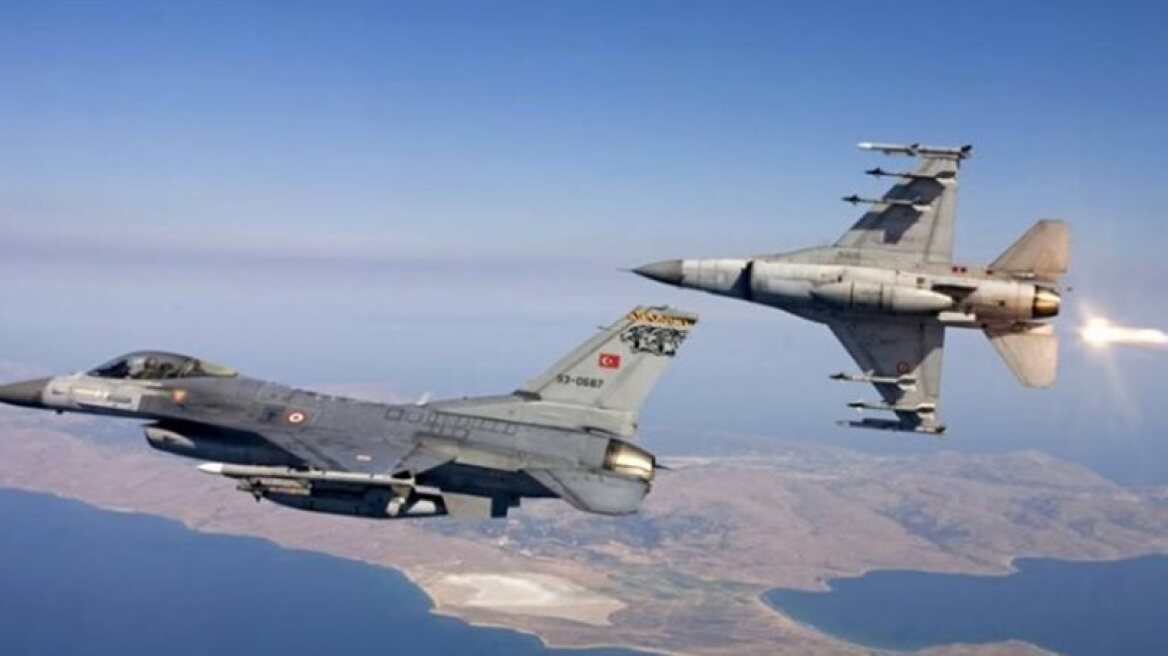 Two Turkish F-16 jets violate Greek airspace