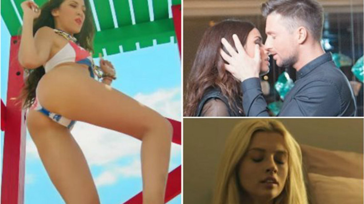 Δείτε τα 10+1 πιο σέξι video clips με πρωταγωνίστριες διάσημες Ελληνίδες