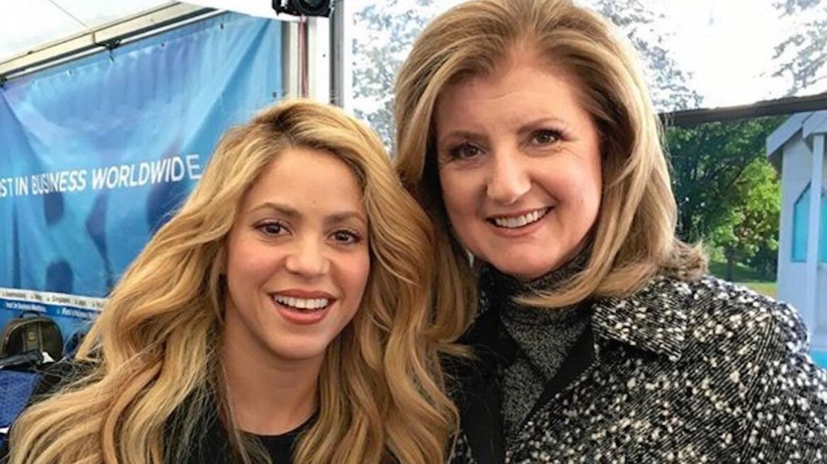 Ariana Huffington shares photos from Davos Forum (photos)