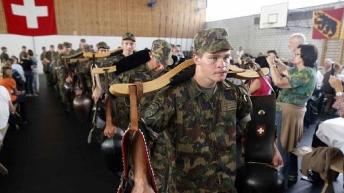 Switzerland: Thin or fat you’re in the Army now!
