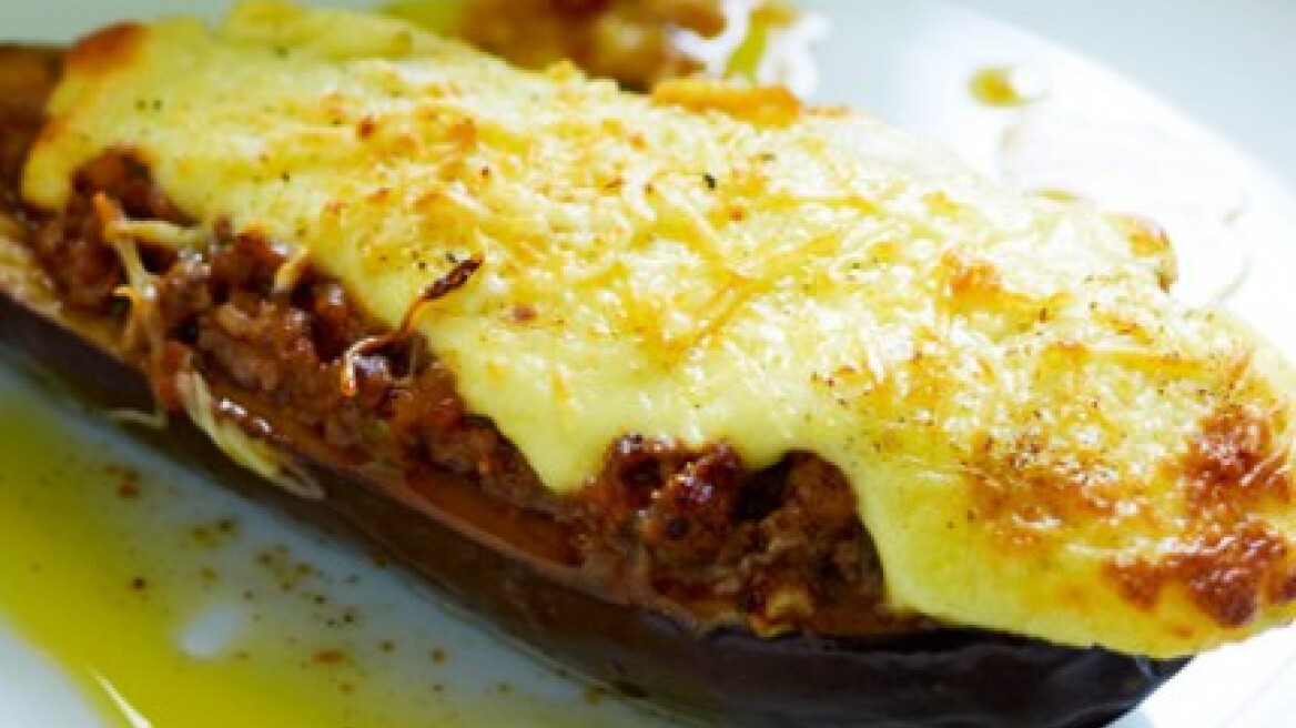 Μελιτζάνες παπουτσάκια