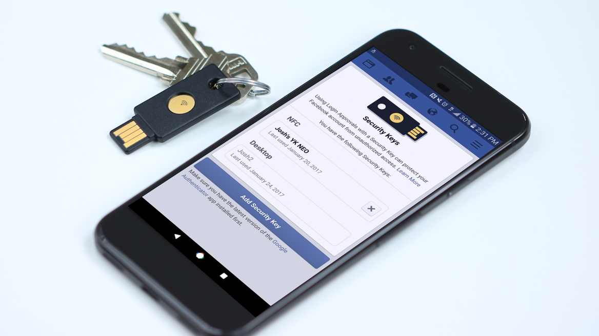 USB key offers Facebook users extra security