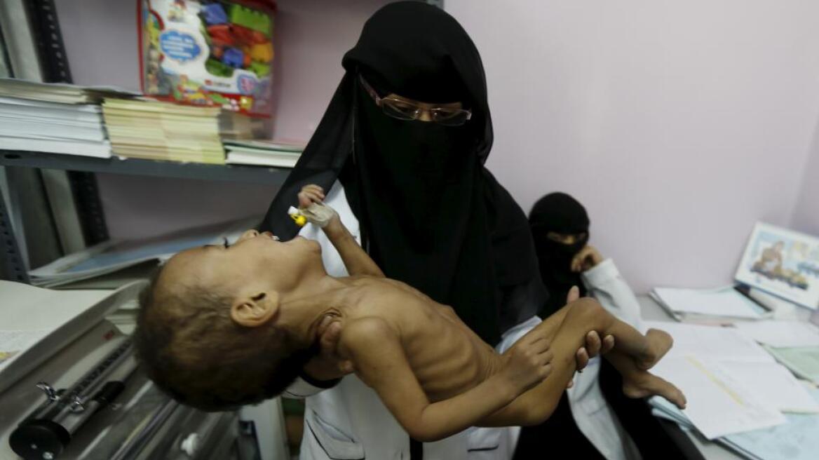 «SOS» από τον ΟΗΕ: Κίνδυνος λιμού στην Υεμένη φέτος - Τα 2/3 του πληθυσμού σε τραγικές συνθήκες