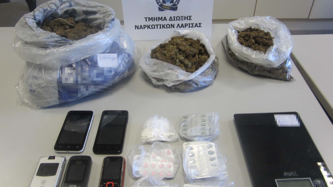 Έστησαν… σούπερ μάρκετ ναρκωτικών στη Λάρισα