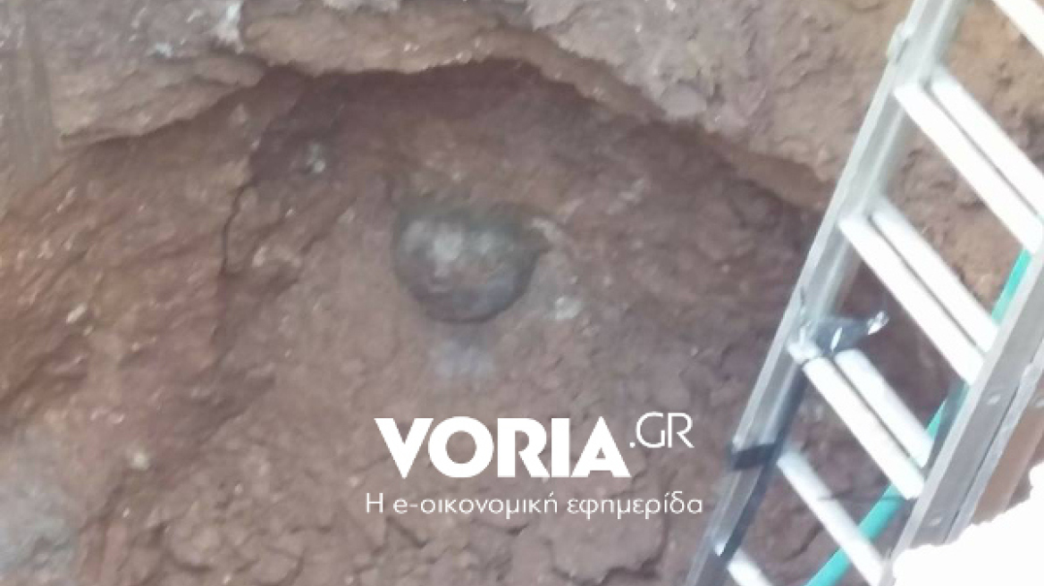 Θεσσαλονίκη: Σε πρατήριο καυσίμων η παλιά βόμβα