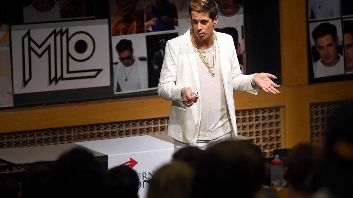 Milo Yiannopoulos για τα επεισόδια στο Μπέρκλεϊ: Η Αριστερά δεν ανέχεται όποιον διαφωνεί