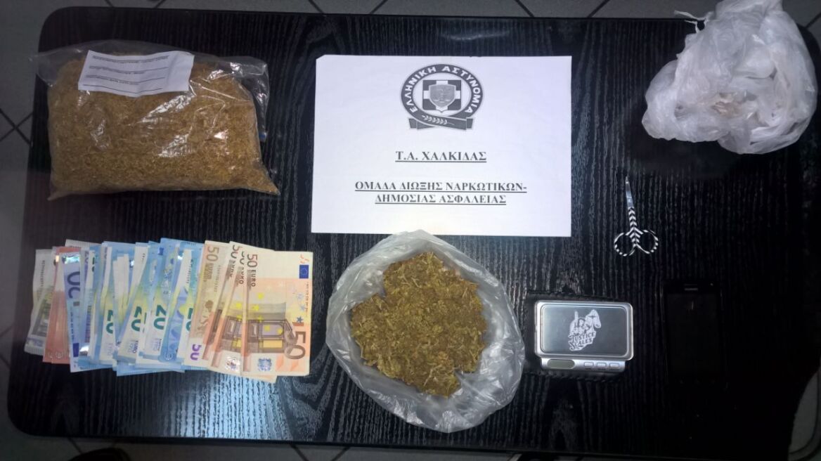 Χασίς και λαθραίος καπνός στην Χαλκίδα