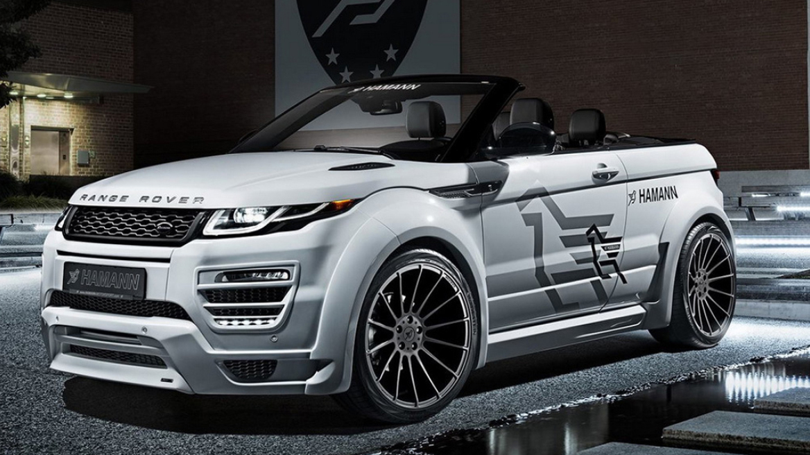 Eνα μοναδικό Range Rover Evoque Cabrio!
