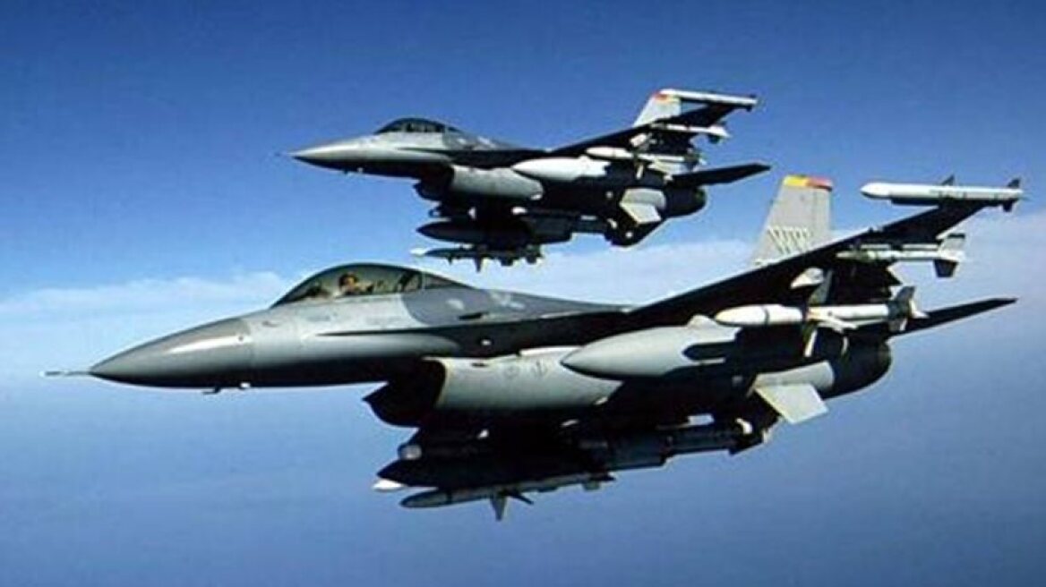 Turkish air force violates Greek air space
