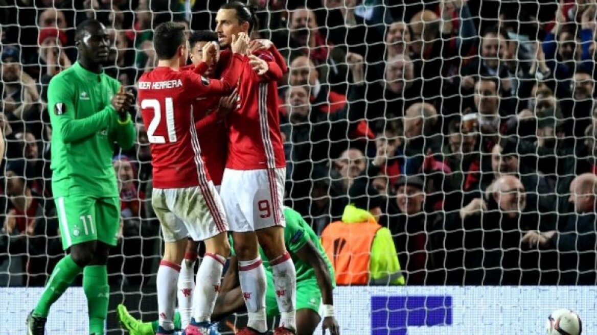 Βίντεο: Εύκολα η Γιουνάιτεντ 3-0 την Σεντ Ετιέν