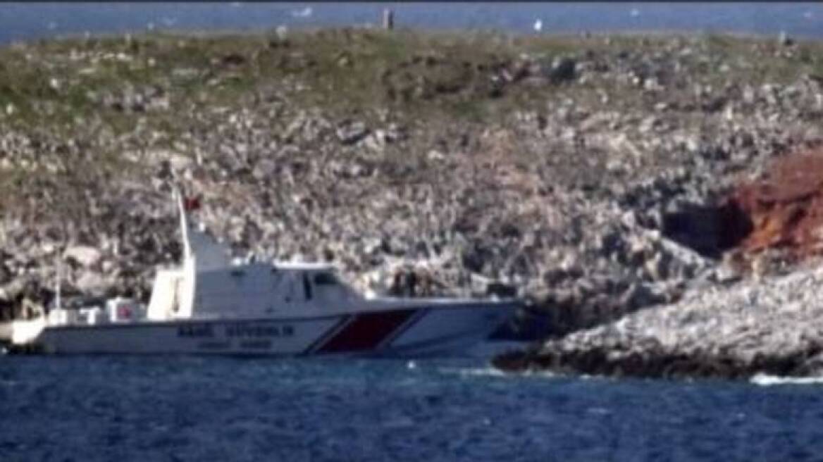Hurriyet: A Turkish Coast Guard boat went to Imia (PHOTOS+VIDEO)