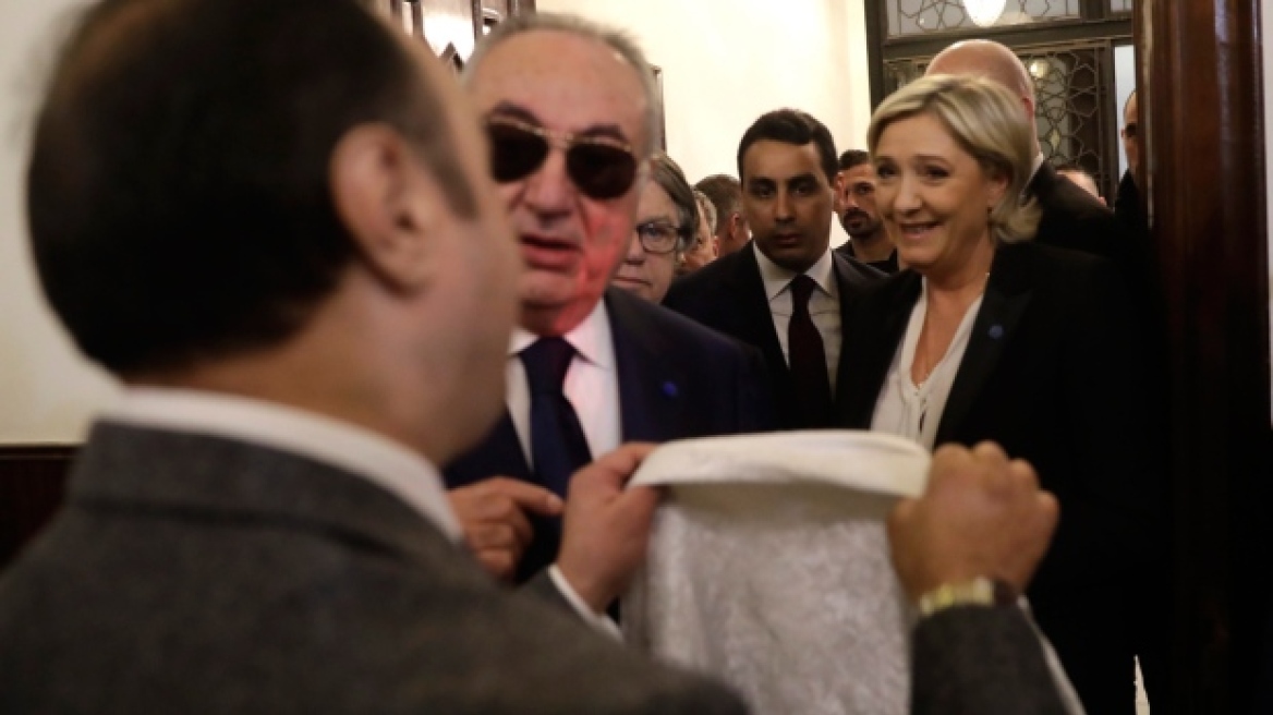 Marine Le Pen refused to wear headscarf in Lebanon