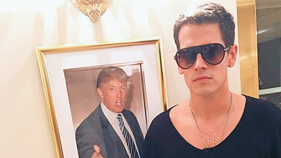 Milo Yiannopoulos: Το ακροδεξιό, γκέι τρολ του Τραμπ καταστράφηκε λόγω παιδοφιλίας