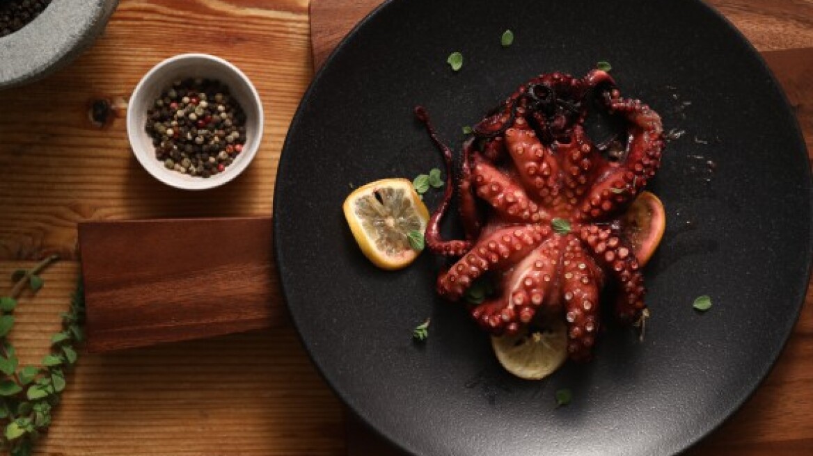 Χταποδάκι στη λαδόκολλα