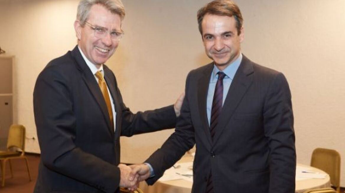 Συνάντηση Μητσοτάκη-Πάιατ: Στην ατζέντα η τουρκική προκλητικότητα