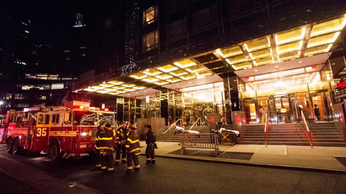 Φωτιά στον ουρανοξύστη του Τραμπ τα ξημερώματα της Παρασκευής