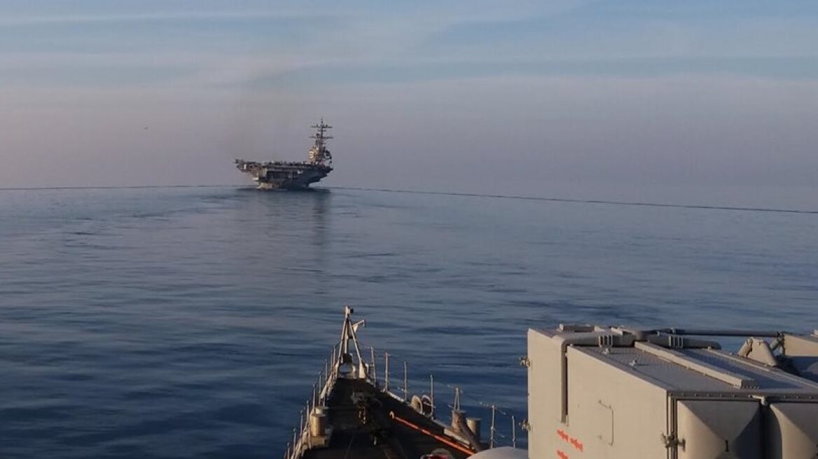 US and Greek navy in joint exercise (photos)
