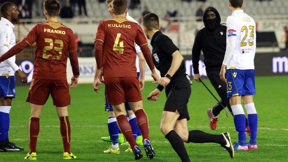 Βίντεο: Εφιάλτης για διαιτητή στην Κροατία!