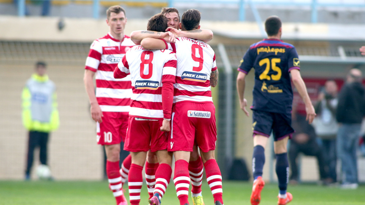 Πλατανιάς-Βέροια 1-0: Νίκησε και παραμένει σε τροχιά Ευρώπης